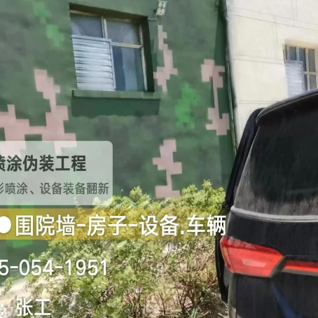 巫溪数码迷彩漆施工